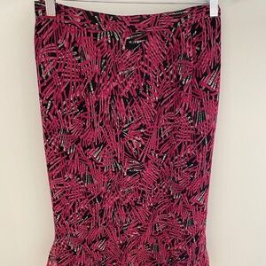 PATTERNED  SKIRT, SIZE 16 ,BY ALFRED DUNNER